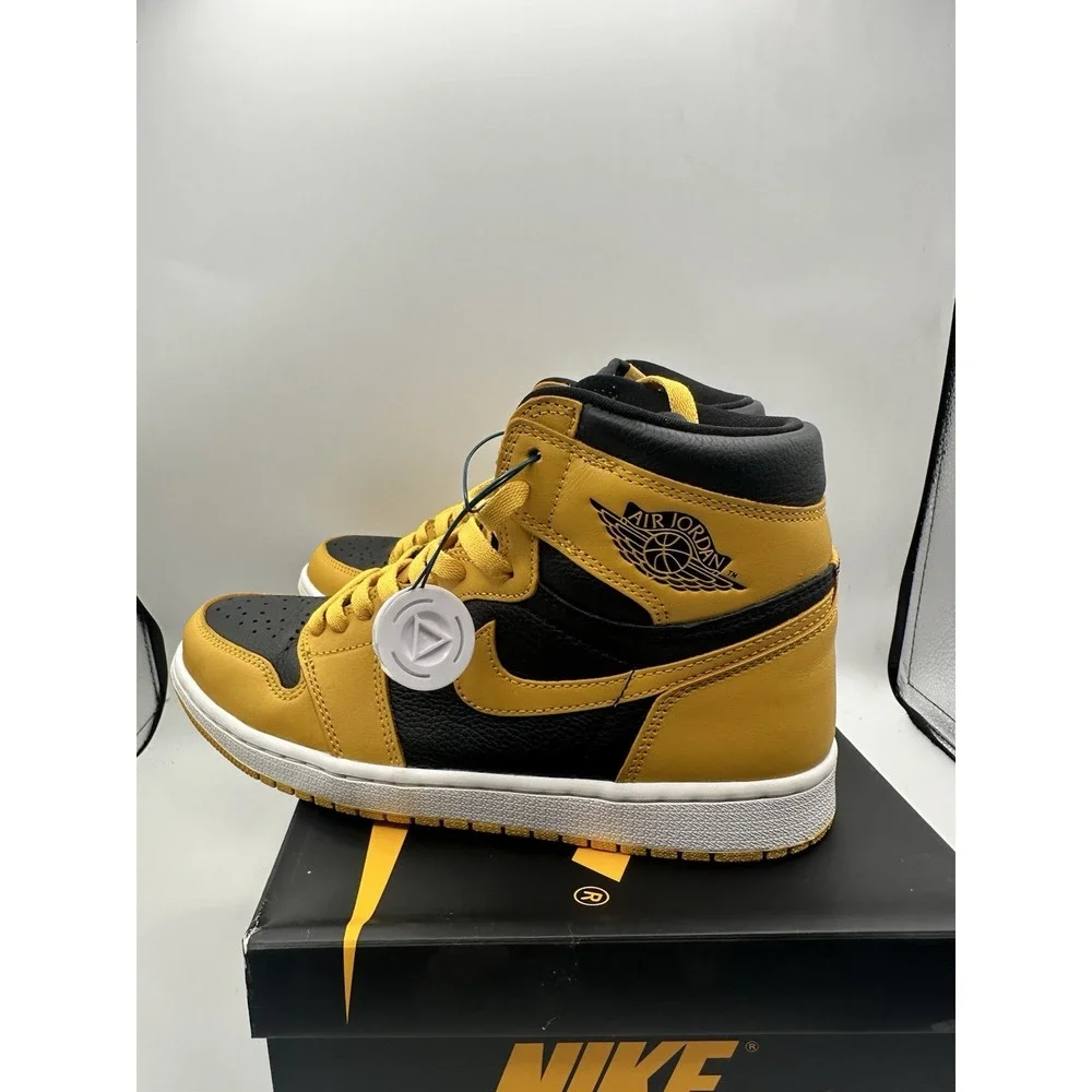 Nike Air Jordan 1 Retro High OG Yellow/Black Men's Size 9